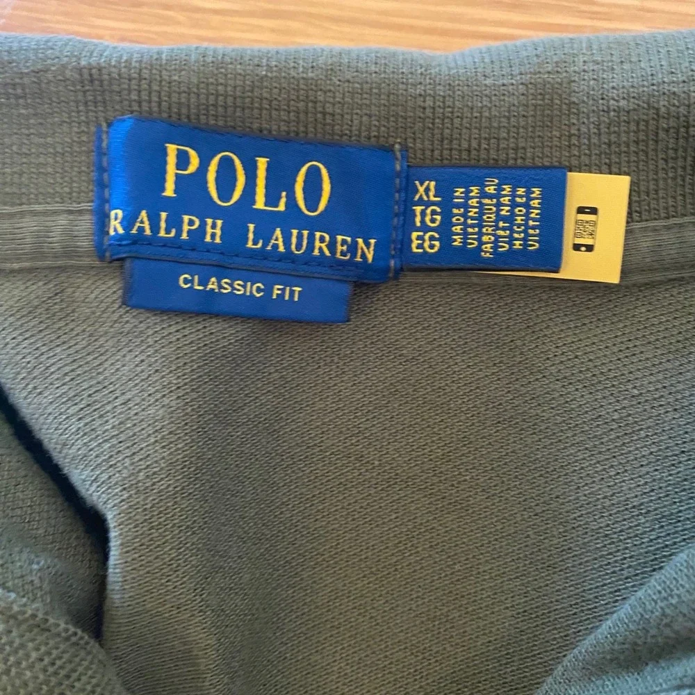 Polo Ralph Lauren Mens XL Shirt Bundle Navy Olive Gray Classic Fit‎ 3 Pack